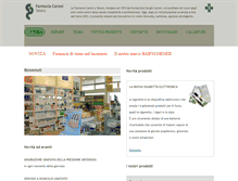 Tablet Screenshot of farmaciacaroni.ch